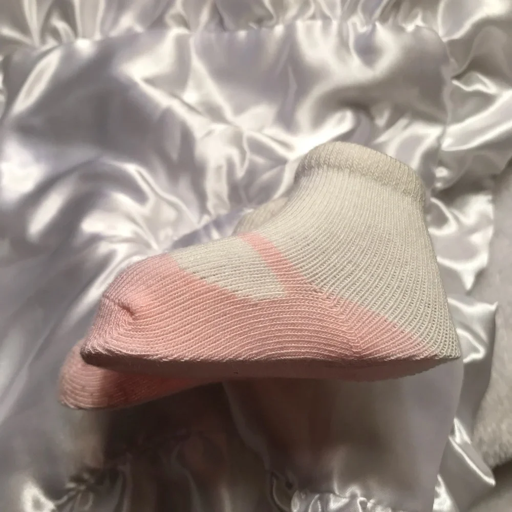 Newborn Baby Girl Sock Booties